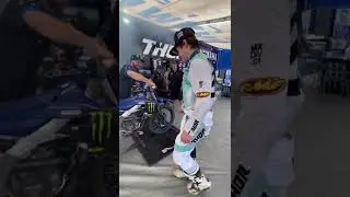 Haiden Deegan victory burnout
