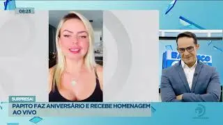 #aniversario 4.5 | Tiago Hélcias recebe homenagem e se emociona ao vivo