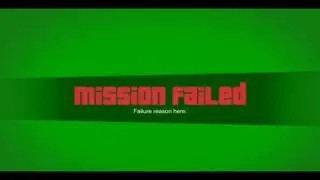 GTA mission failed green screen meme