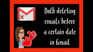 Bulk delete all emails before a certain date
