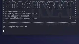 How to use theHarvester in Kali Linux for Scraping in 2025!