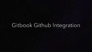 Gitbook Github Integration