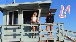 LA travel vlog #1 | Walk of fame & Santa Monica beach