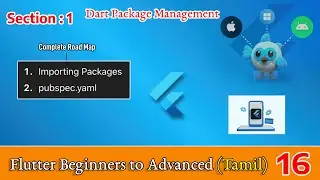 Importing Packages & pubspec.yaml in Dart/Flutter Explained | Flutter Beginners Tamil Tutorial