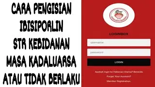 CARA PENGISIAN BORANG IBISIPORLIN STR KEBIDANAN DENGAN MASA STR YANG HABIS ATAU KADALUARSA ⁉️