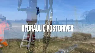 Maruzen KH193 Hydraulic postdriver