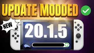 How to Update CFW Nintendo Switch to 20.1.5 + NEW 50-App Megapack for Patreons!