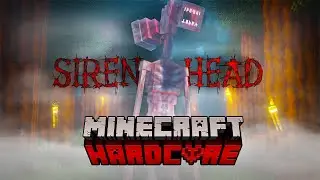 THE SIREN HEAD IS LURKING Lost in The Woods... - Minecraft Siren Head