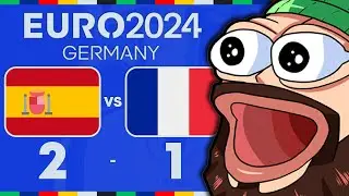TEARLESS REAGISCE a SPAGNA - FRANCIA di EURO 2024 con @Menzo_ | Golazo di Yamal e Spagna in Finale!