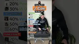 How big of a J. Cole fan are you? Song Challenge! (No Role Modelz, Power Trip, Work Out & more!)
