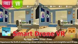 Smart Drone VR - Experience the thrill of controlling a Smart Drone in VR 3D SBS Experience.