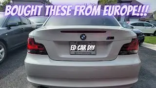 Transform Your BMW E82 with blackline tail lights: Step-by-Step install guide