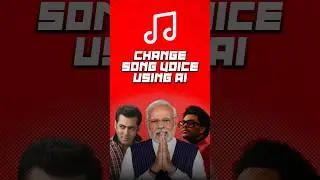 How to Create Song AI Cover | Song Voice Changer  #ai #aivoice #shorts