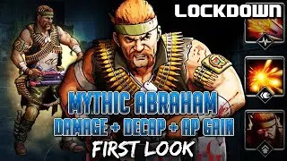 TWD RTS: Mythic Abraham, Damage + Decap + AP Gain! The Walking Dead: Road to Survival Leaks
