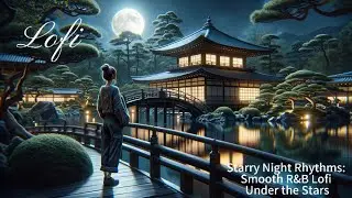 Starry Night Rhythms: Smooth R&B Lofi Under the Stars