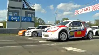 British rallycross championship - Round 2 VALKENSWAARD. Super 1600 final