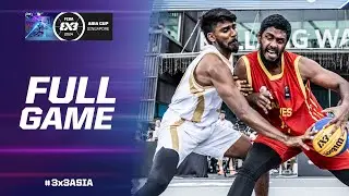 India 🇮🇳 vs Maldives 🇲🇻 | Men Full Game | FIBA 3x3 Asia Cup 2024 | 3x3 Basketball
