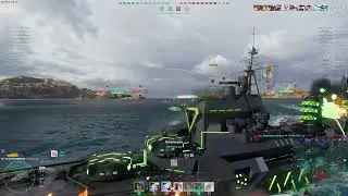 World of Warships: Farming Random Snowflakes In T8 [Star Edinburgh]