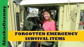 Prepping Supplies Forgotten Emergency Survival Items- Overlooked Prepper Items