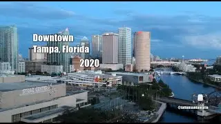 Flying Downtown Tampa Florida 2020- DJI Mavic Mini