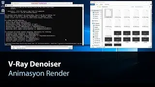 3Ds Max  : V-Ray Denoiser Animasyon Render