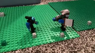 Skibidi toilet Lego war