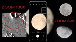 Samsung Galaxy ( S21 Ultra S22 Ultra S23 Ultra S24 Ultra ) Zoom Test - Moon Zoom