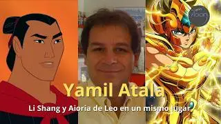 CONOCE a La VOZ de AIORIA de LEO de Saint Seiya y PILAF en Dragon Ball el actor YAMIL ATALA