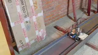 Станок для намотки ровингом труб (Filament winding machine selfmade)