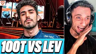 This Matchup was INSANE! | FNS Reacts to Leviatan vs 100 Thieves (VCT Americas Kickoff 2024)