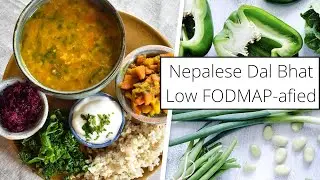 Low FODMAP Nepalese Dal Bhat Recipe 🇳🇵