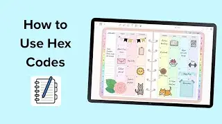 How to use hex codes | Penly app tutorial