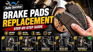 Front break pads replacement w210