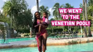 Ana Banana & I go to the Venetian Pool!