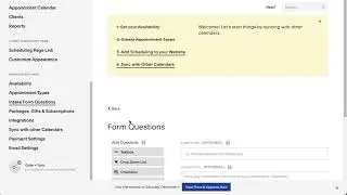 How to add a custom form to Squarespace (acuity) Scheduling