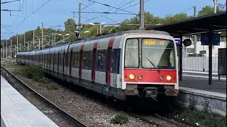 MI84 et MI79 Sans arrêt à Sevran Livry sur le RER B