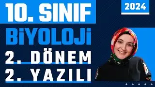 10.Sınıf Biyoloji 2.Dönem 2.Yazılı | 2024 #yazılı #biyoloji