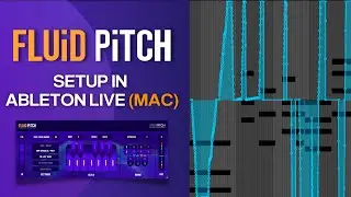 How to Setup Fluid Pitch In Ableton Live for Mac (Mono/Poly Modes) | Tutorial