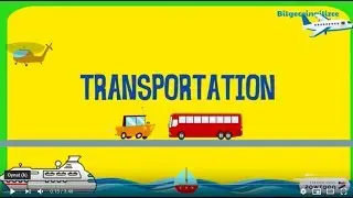 3.sınıf ingilizce 8.ünite(TRANSPORTATION)