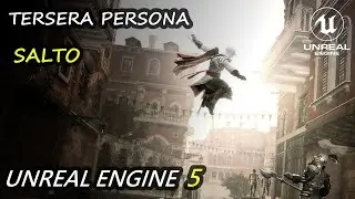 UNREAL ENGINE 5 Como Hacer Que El Personaje SALTE "Español"(Tutorial)