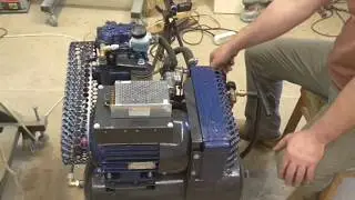 Подключение Компрессора с трёхфазным двигателем к сети 220