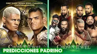 WWE CROWN JEWEL 2024 PREDICCIONES PADRINO 👑 #CrownJewel