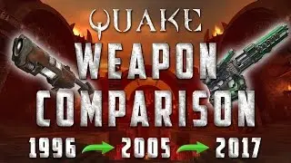 Quake Weapon Evolution (1996-2021)