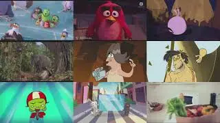 (For Carlos Ponce Lopez) Angry Birds VS George Of The Jungle VS Om Nom Sparta Remix Nineparison