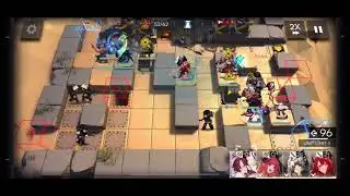 Arknights Ash Eunectes combo sample