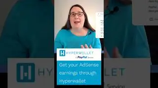 Get AdSense payments through PayPal Hyperwallet