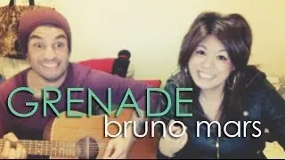 Grenade - Bruno Mars (Acoustic cover by Roge & Aaron w/ bloopers)