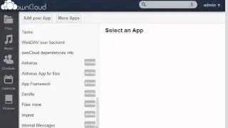 owncloud app installation
