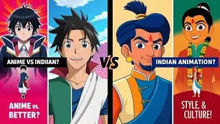 Anime vs Indian animation-what's the difference? | Das library