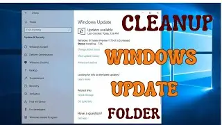 How to Delete Windows Update Files After Update in Windows 10/11 | Clean Download Update Folder